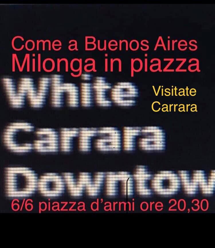 Mar-Mi-Longa milonga gratuita in piazza a Carrara