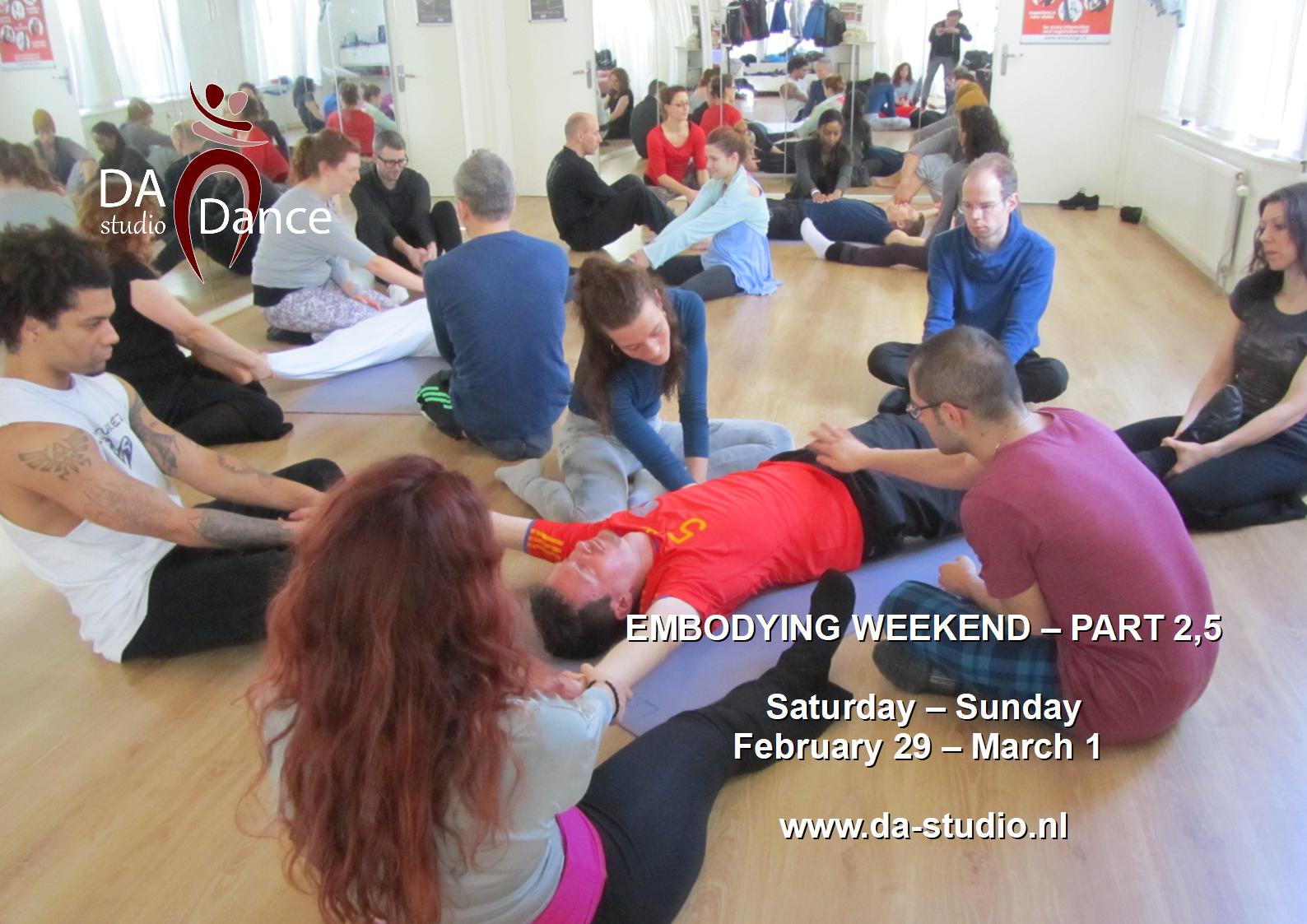 Embodying Weekend - part 2,5