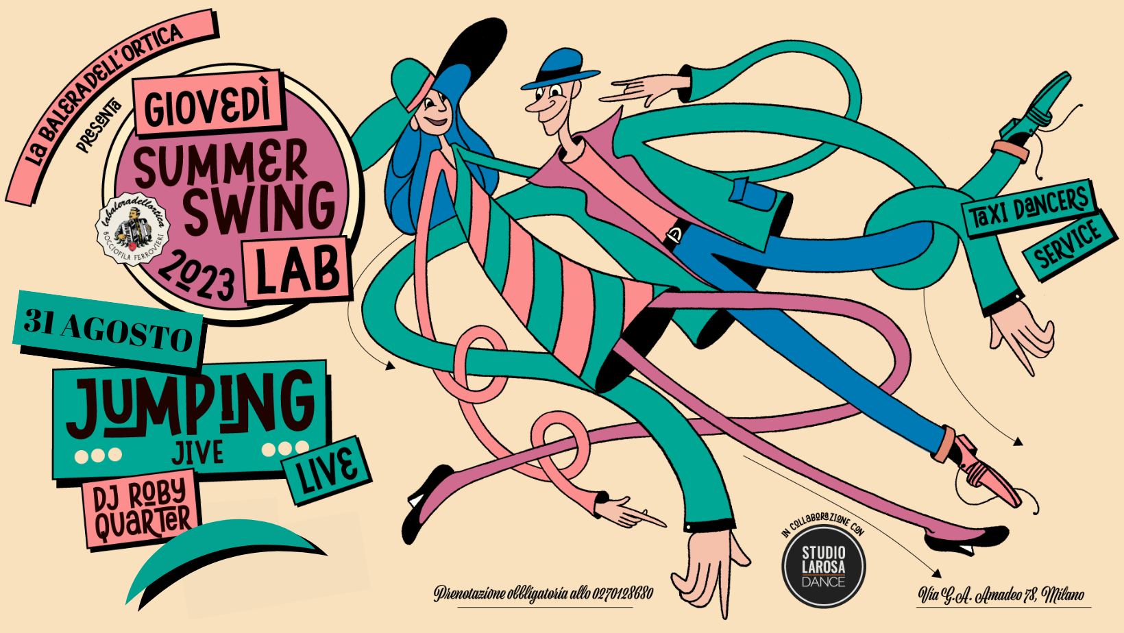 SUMMER SWING LAB #11 with THE JUMPING JIVE