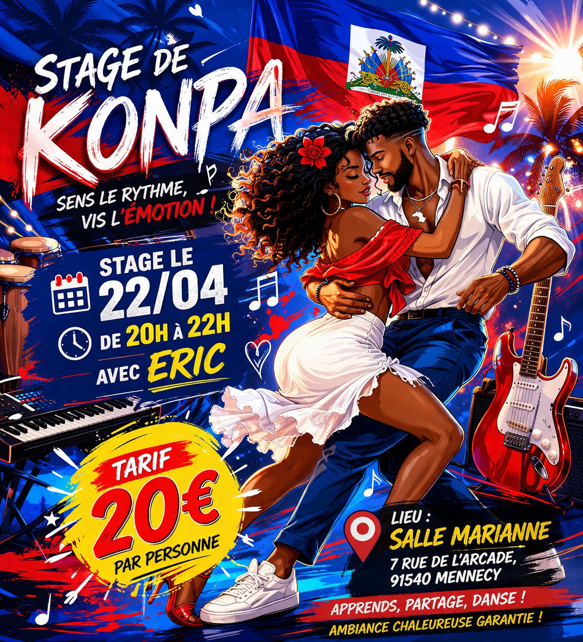 Stage de "KONPA"