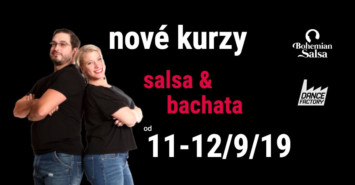 Nové Kurzy Salsa Bachata Září 2019
