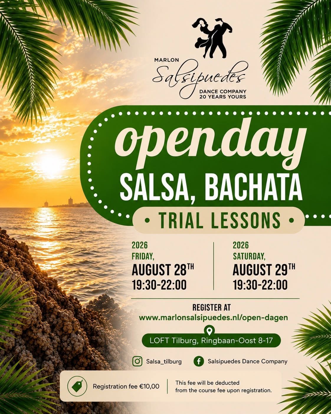 Proeflessen Salsa & Bachata bij Marlon (Salsipuedes)