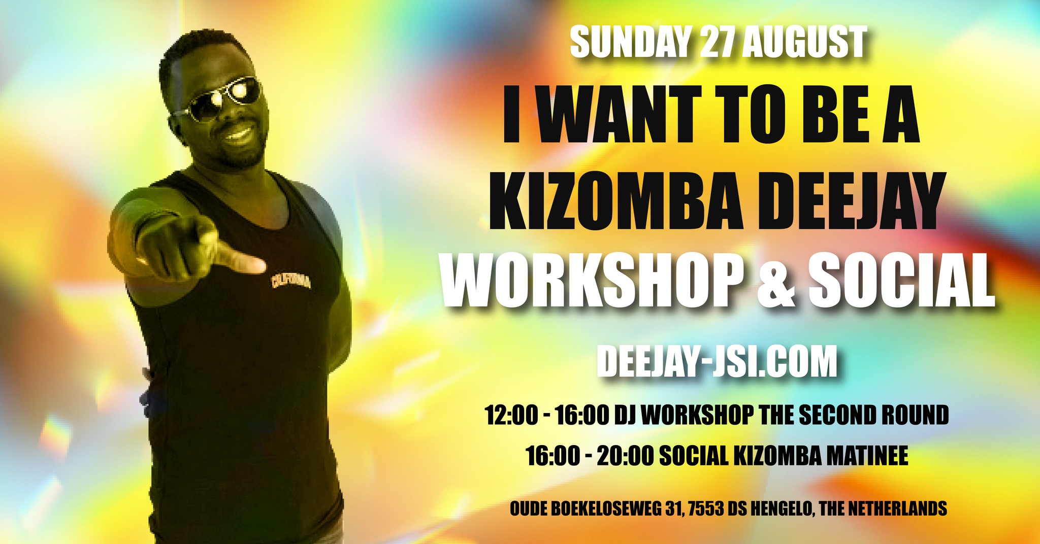 I Wanto To Be A Kizomba Deejay Workshop & Kizomba Matinee Social Second Rond