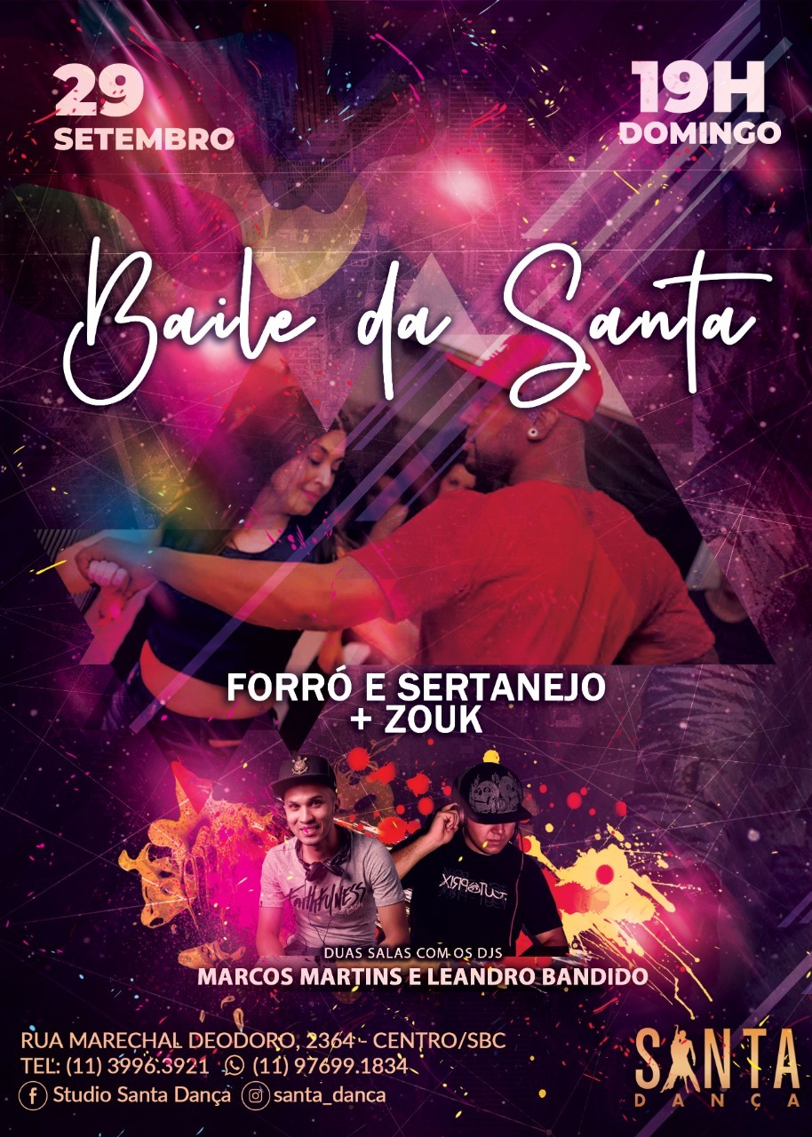 Baile - Forró e Sertanejo + Zouk