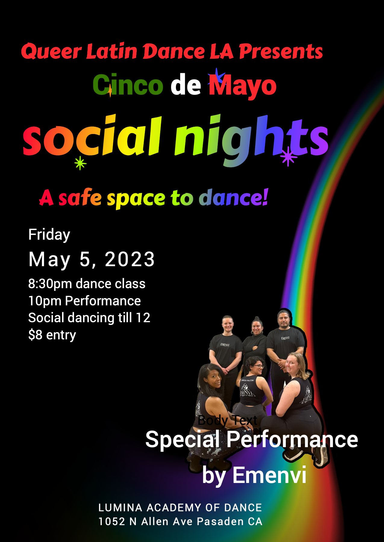 TONIGHT Social Nights with Queer Latin Dance LA