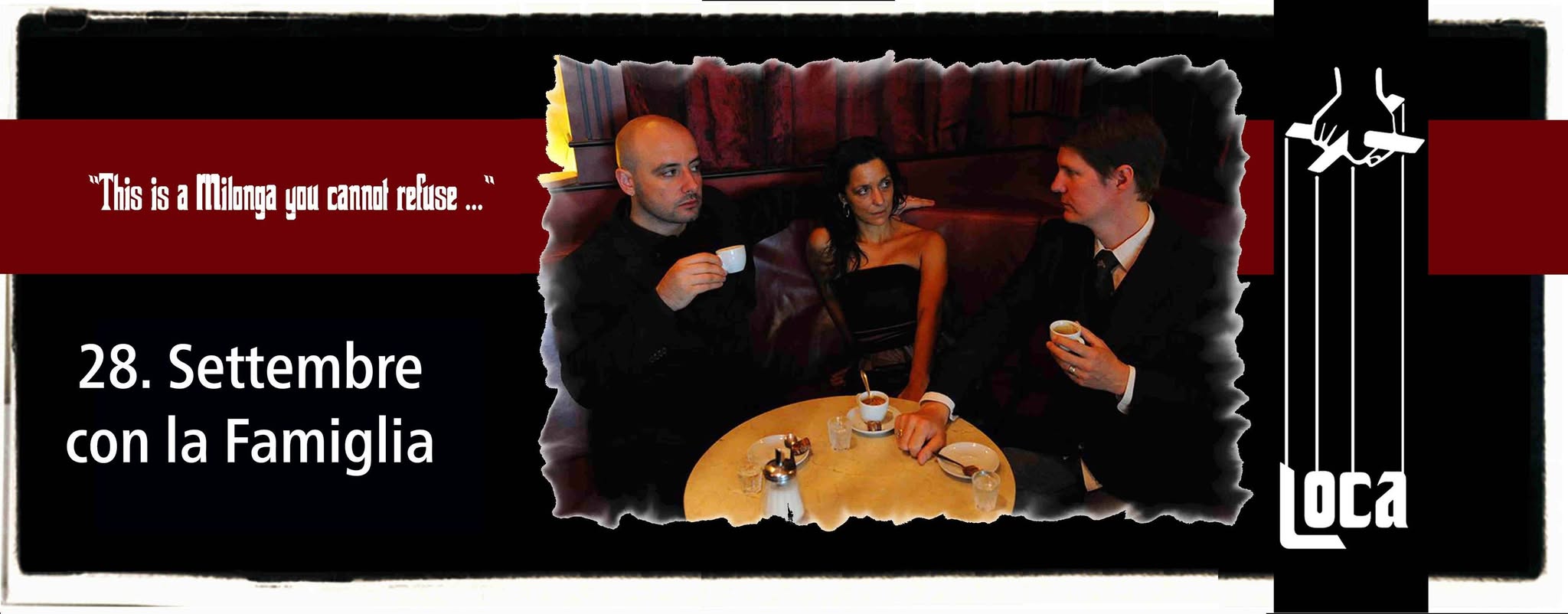 ★ LOCA ★ Milonga ⓐⓣ Tangoloft Tango DJ Duo Gaia y Francesco
