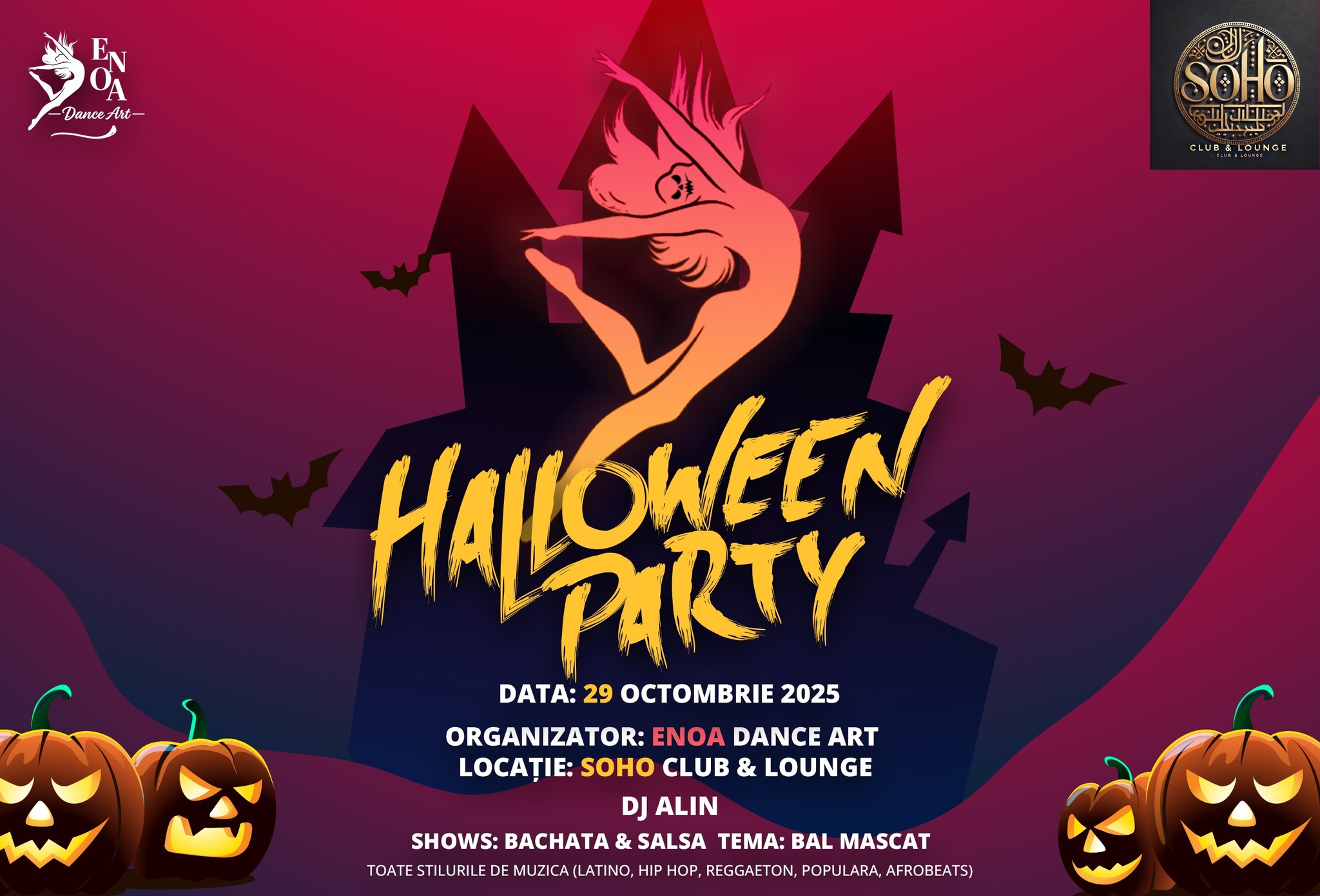 HALLOWEEN PARTY by Enoa Dance Art Soho Club