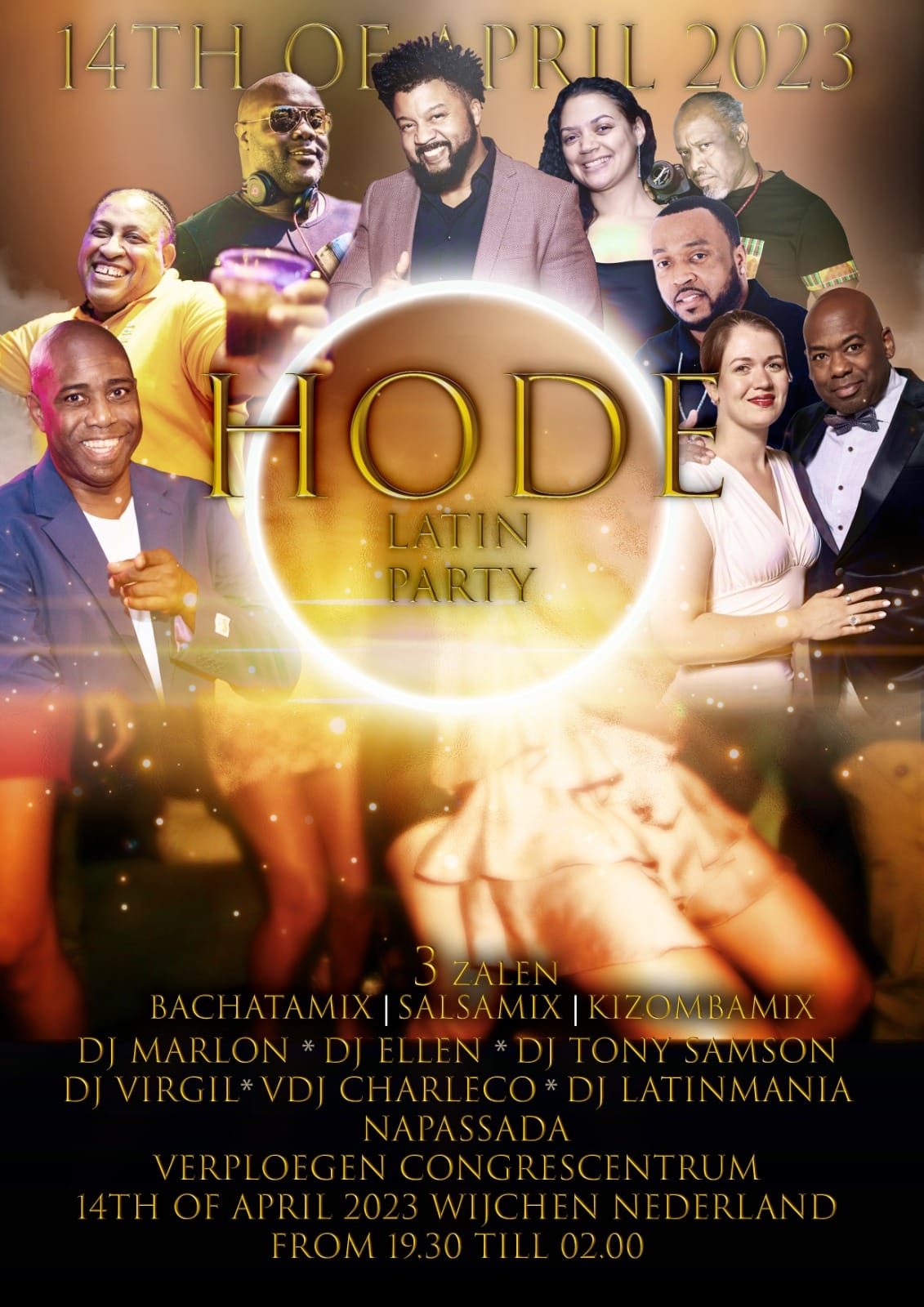 HODE 1 YEAR ANNIVERSARY LATIN PARTY 14 April