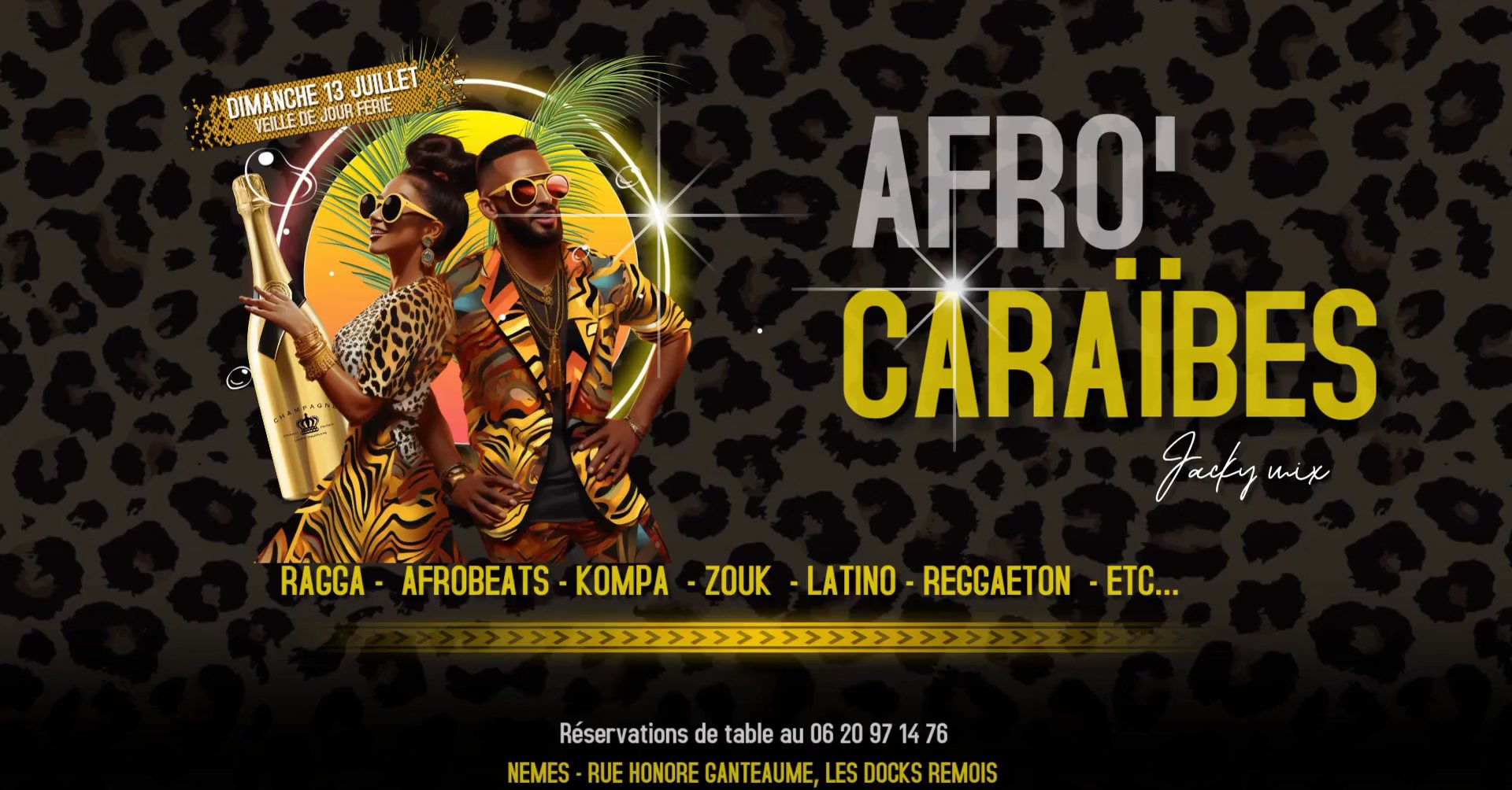 AFRO'CARAÏBES - NEMES ☀️🐆