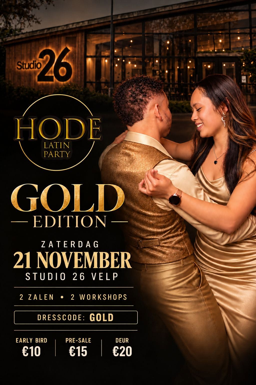 HODE GOLD LATIN PARTY 21 NOV