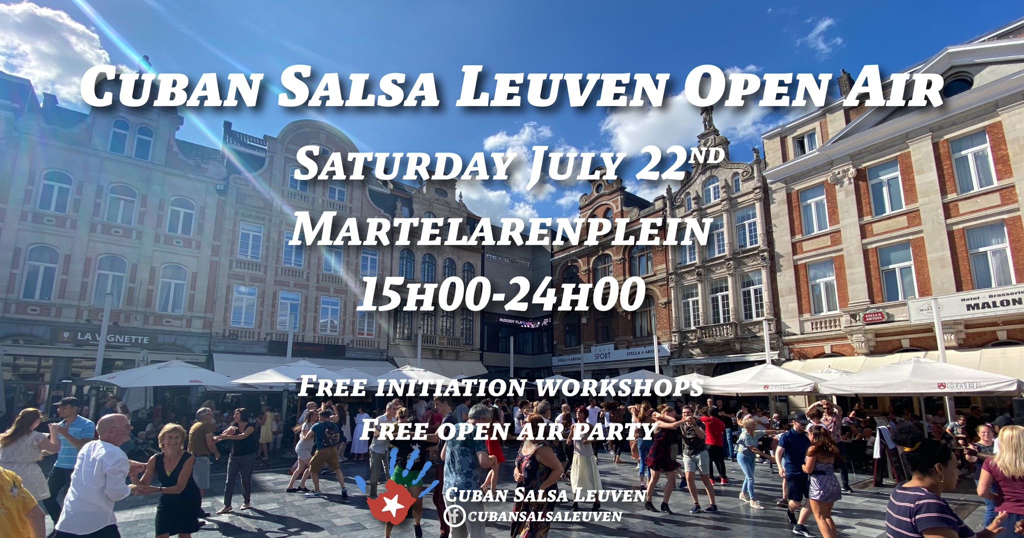 Cuban Salsa Leuven Open Air - Free salsa party & workshops!