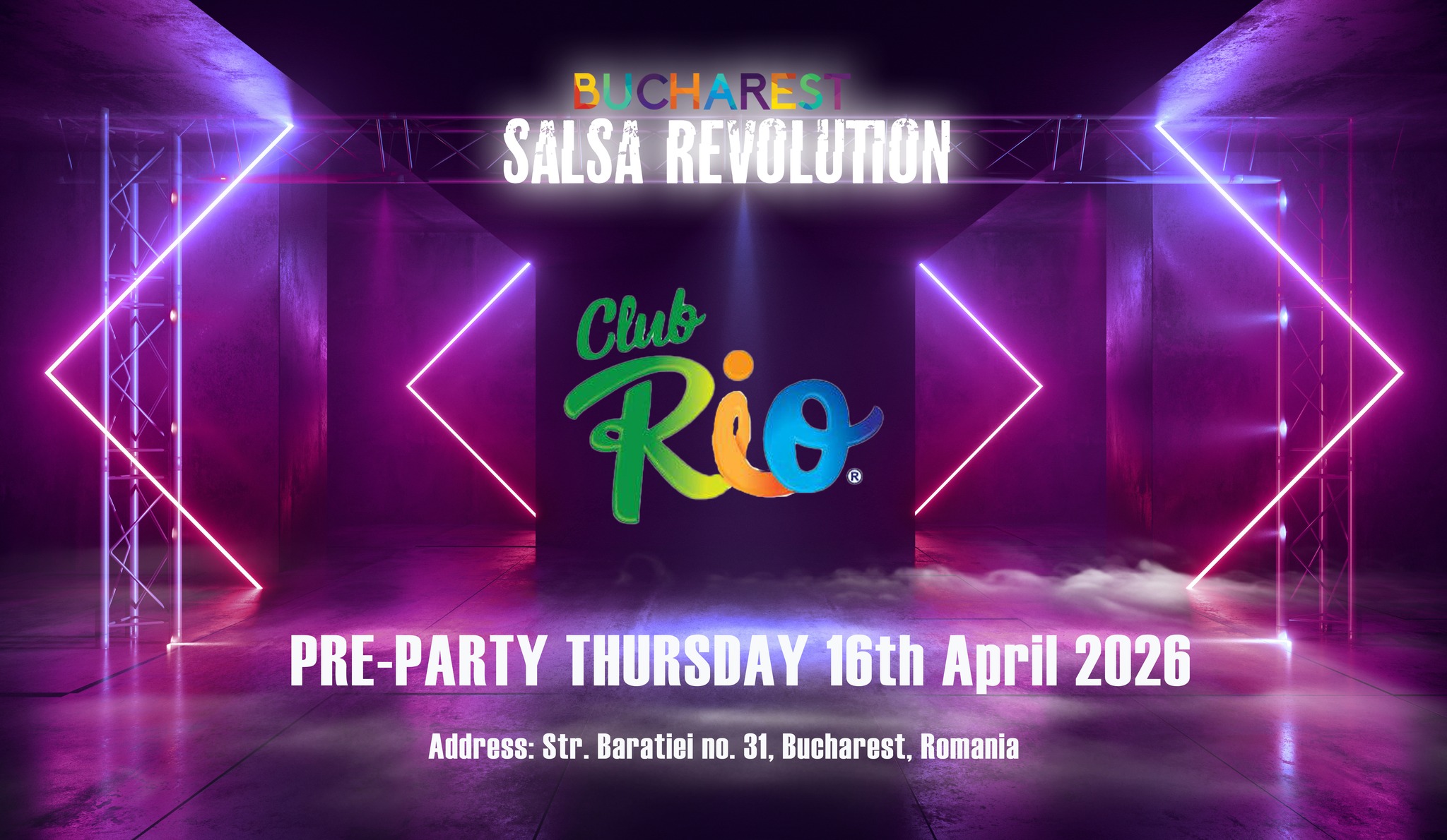 Pre-Party Bucharest Salsa Revolution 2026