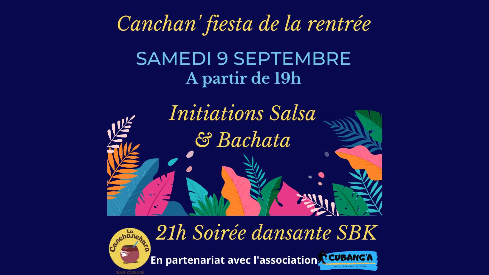 Canchan'Fiesta de la rentrée