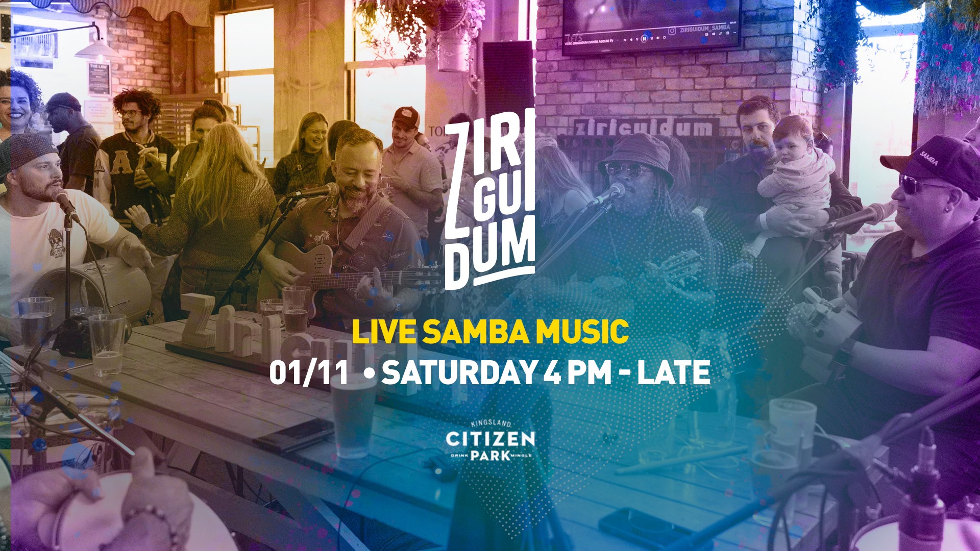 ZIRIGUIDUM :: LIVE SAMBA MUSIC