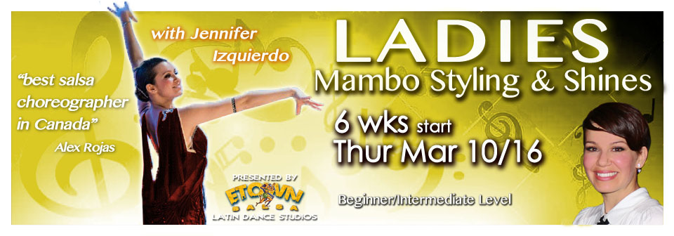 Ladies Mambo Styling & Shines 6 weeks