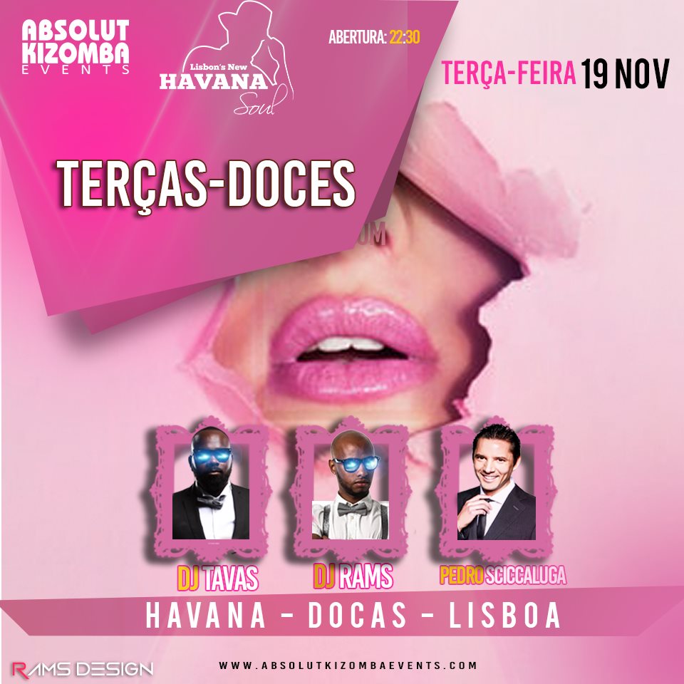 Terças Absolut Kizomba at Havana - Terças Doces