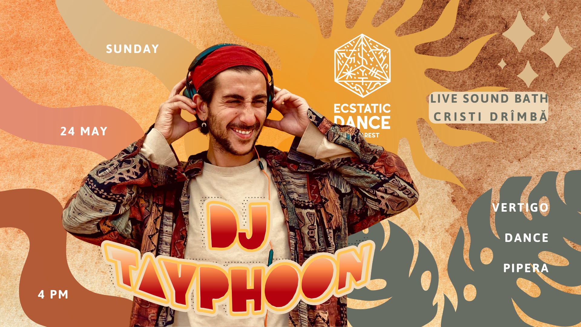 Sunday Ecstatic Dance 🌪️ Last Indoor DJ TAYPHOON