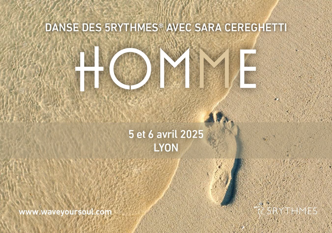 HOM(M)E - Stage de Danse des 5Rythmes® à Lyon avec Sara Cereghetti