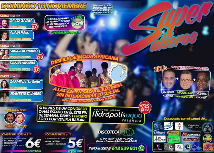Fiesta SuperSalseros en MOON Valencia