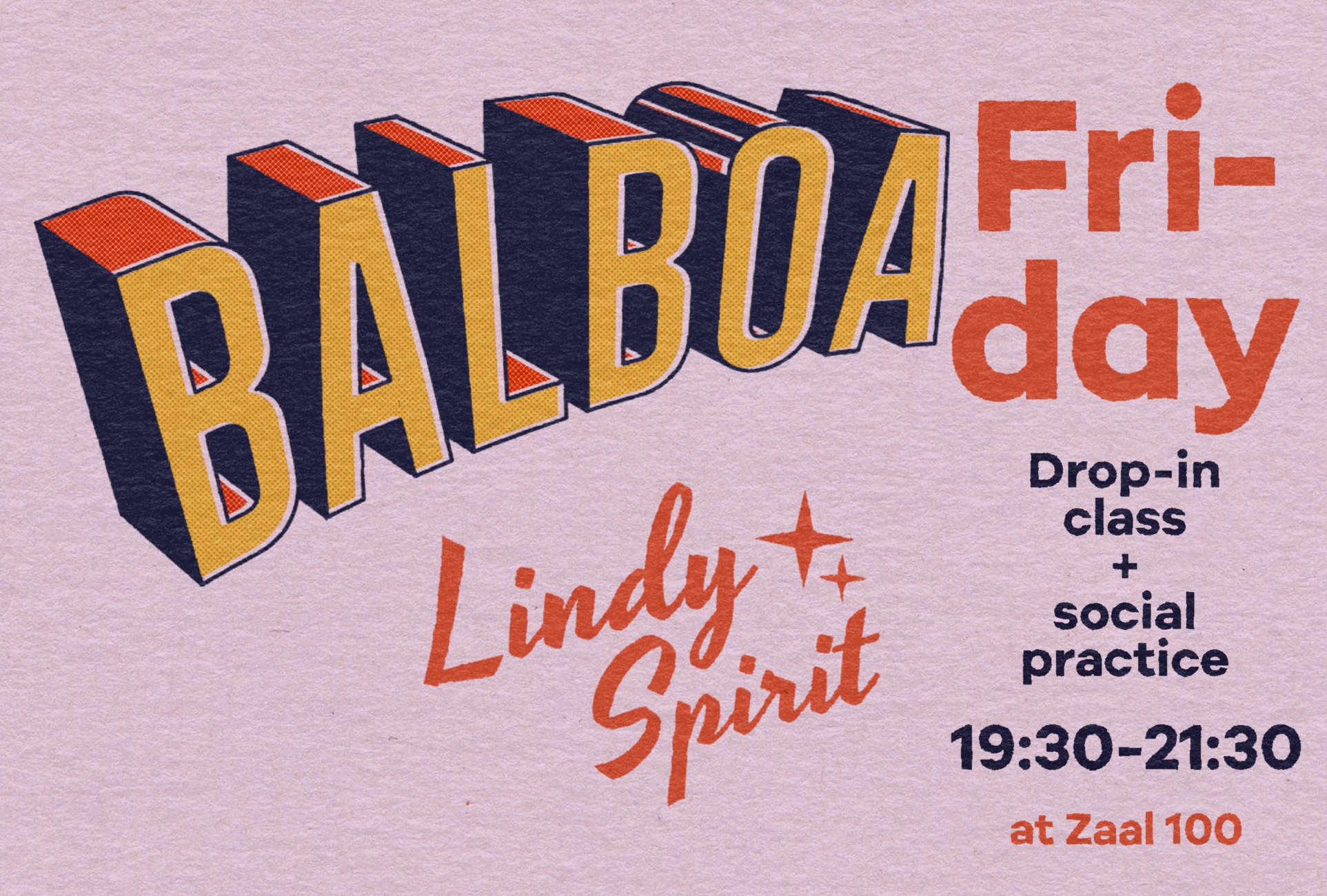 Balboa Drop-in Lesson + Practice!