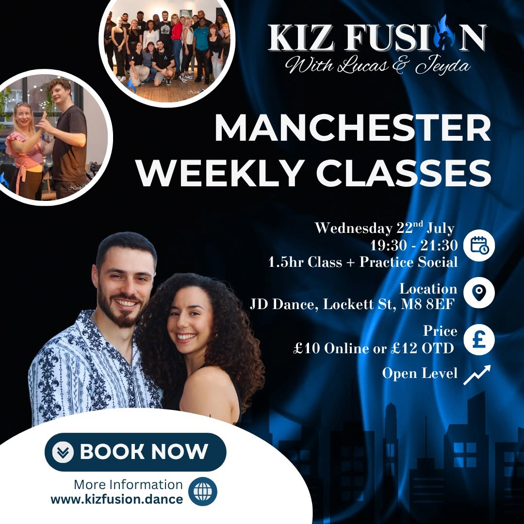 Kiz Fusion Manchester Weekly Classes with Lucas & Jeyda