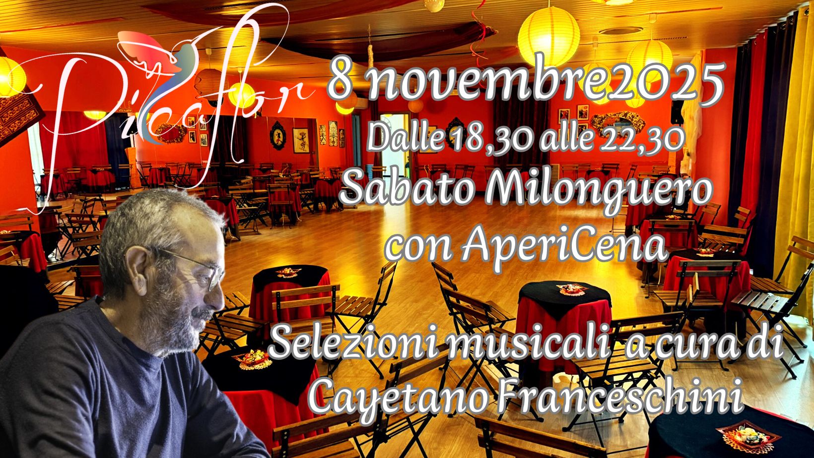 Sabato Milonguero con Apericena Musica di Cayetano Franceschini