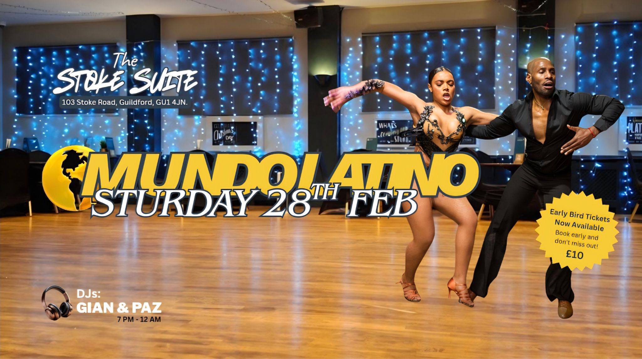 Guildford's Salsa & Bachata Party!