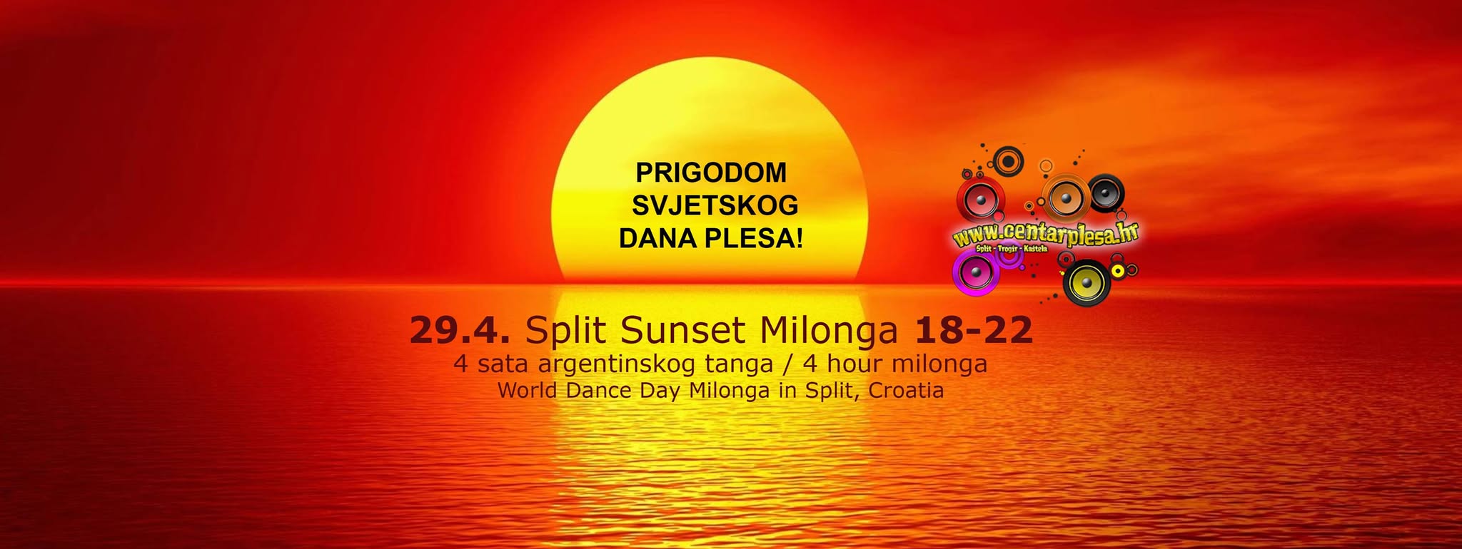 Split Sunset Milonga - Svjetski dan plesa