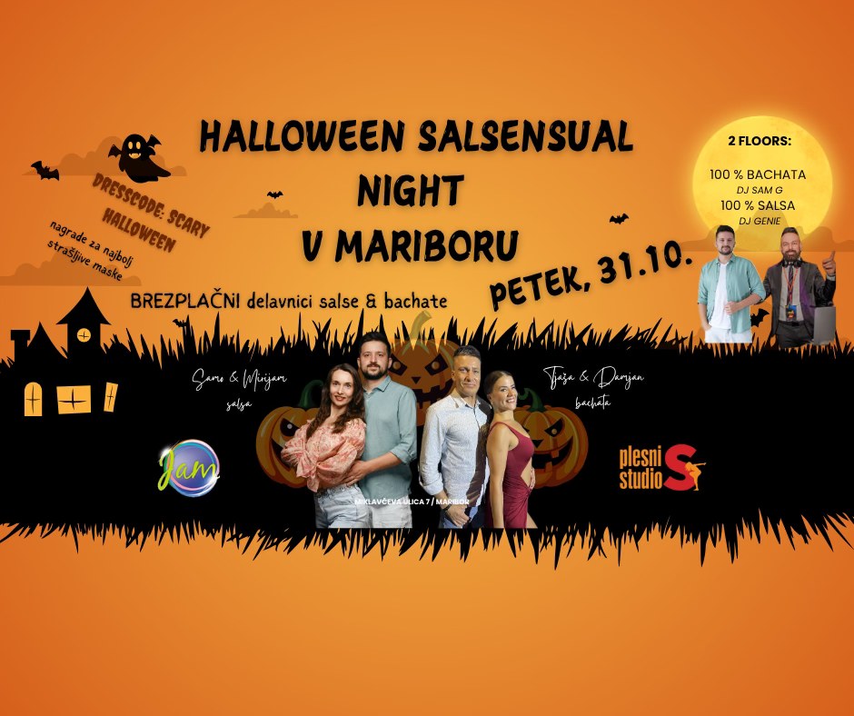 HALLOWEEN SALSENSUAL NIGHT V MARIBORU