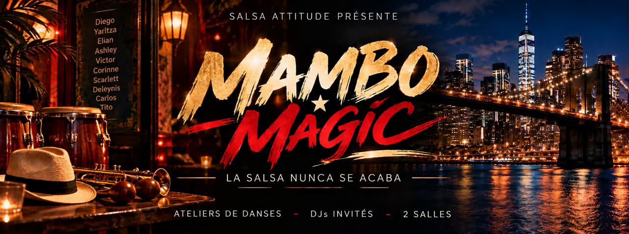 Mambo MAGIC La Salsa Nunca Se Acaba