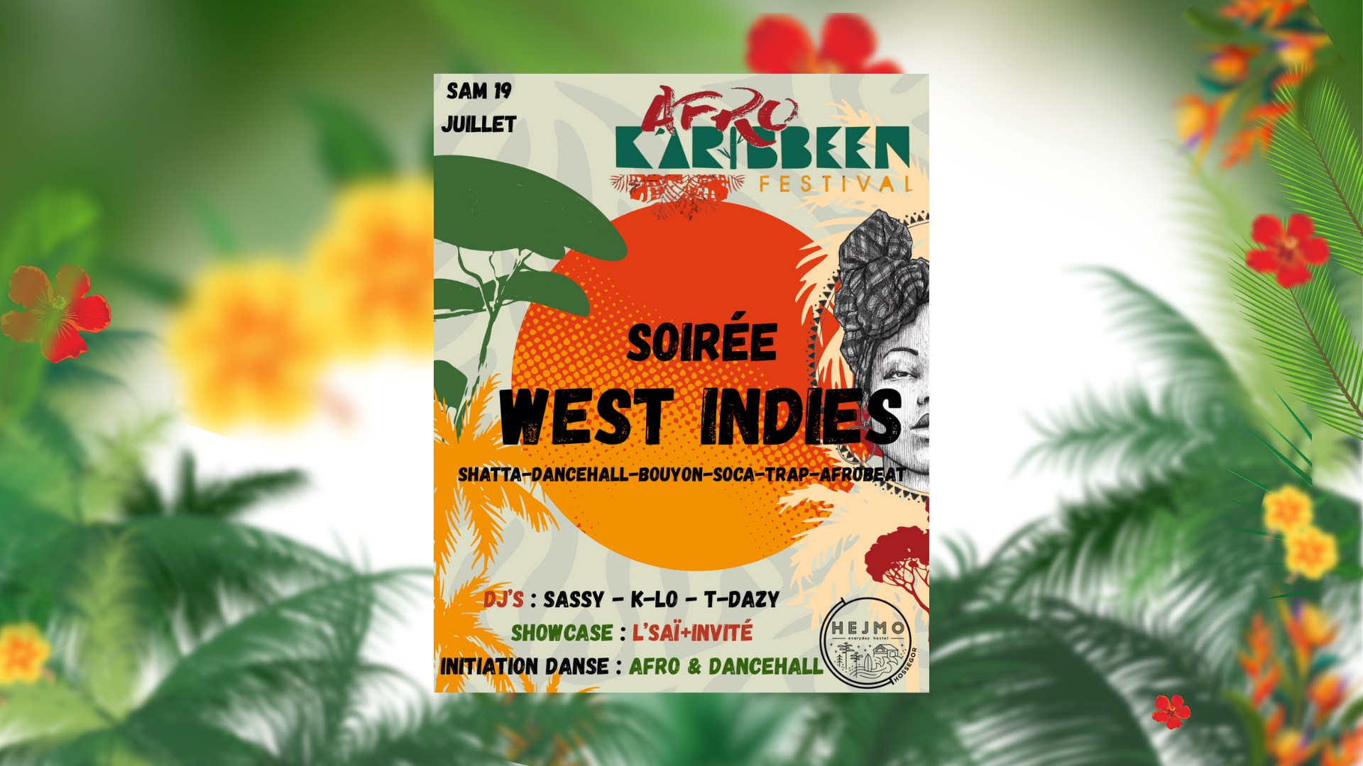 Soirée WEST INDIES - AFRO-KARIBBEEN FESTIVAL