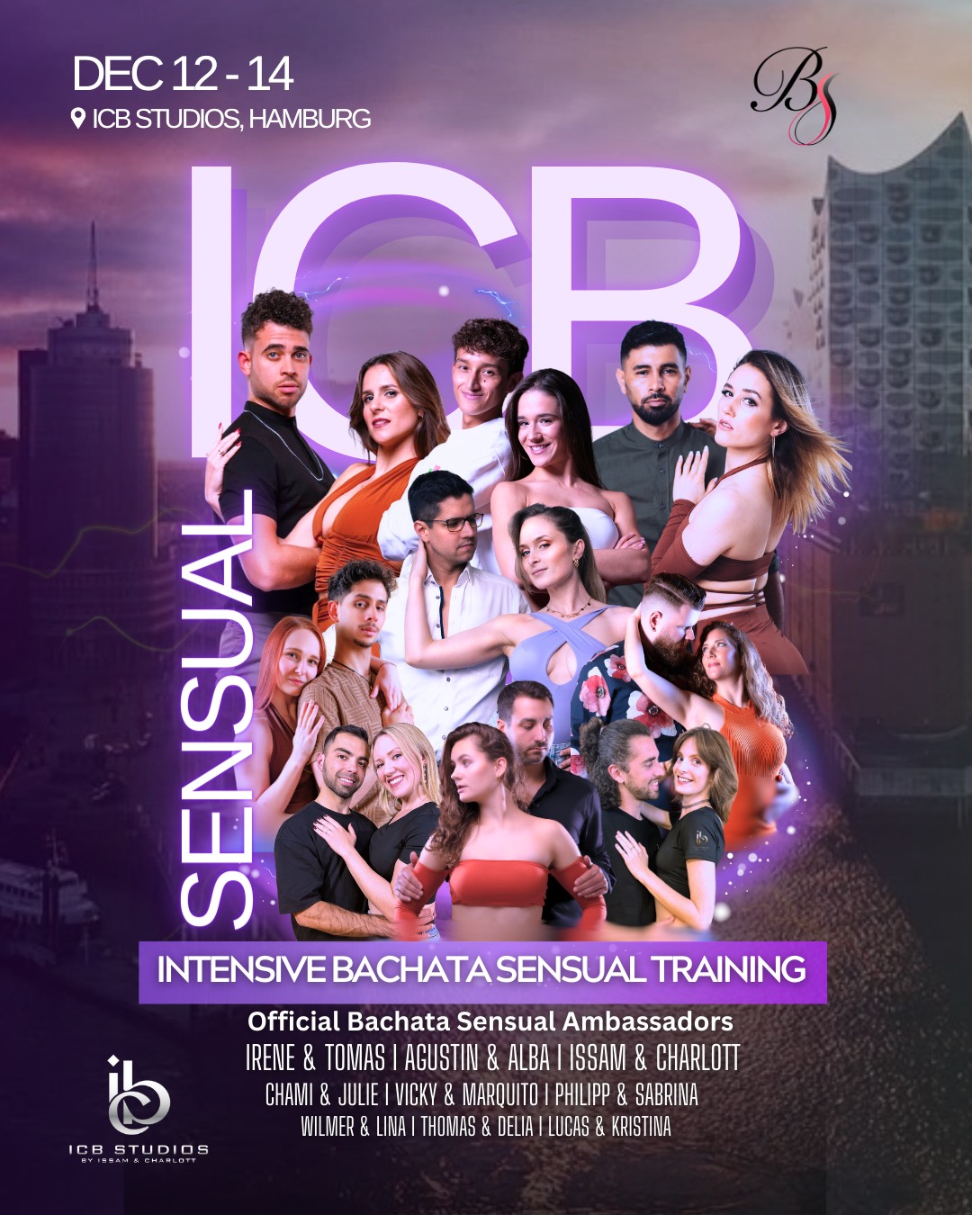 The unique ICB Sensual event by Bachata Sensual Hamburg