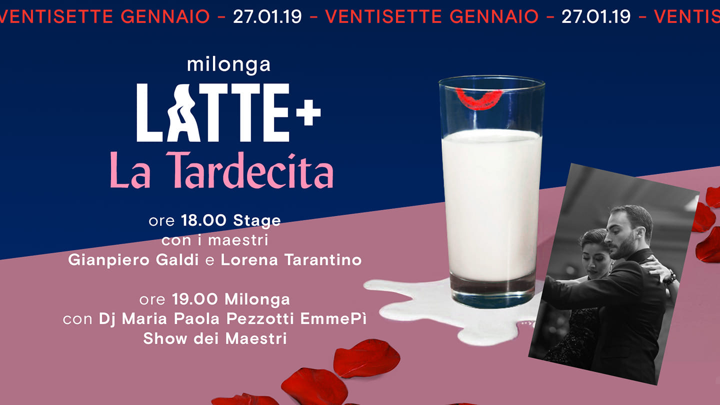 Milonga Latte+!Show Gianpiero Galdi e Lorena Tarantino, djEmmePì