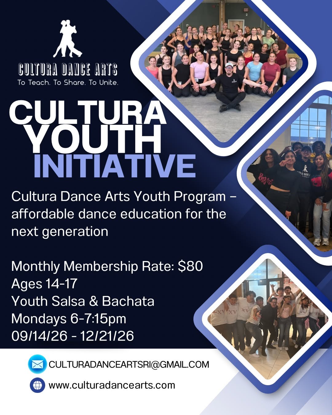 Youth Salsa & Bachata Program