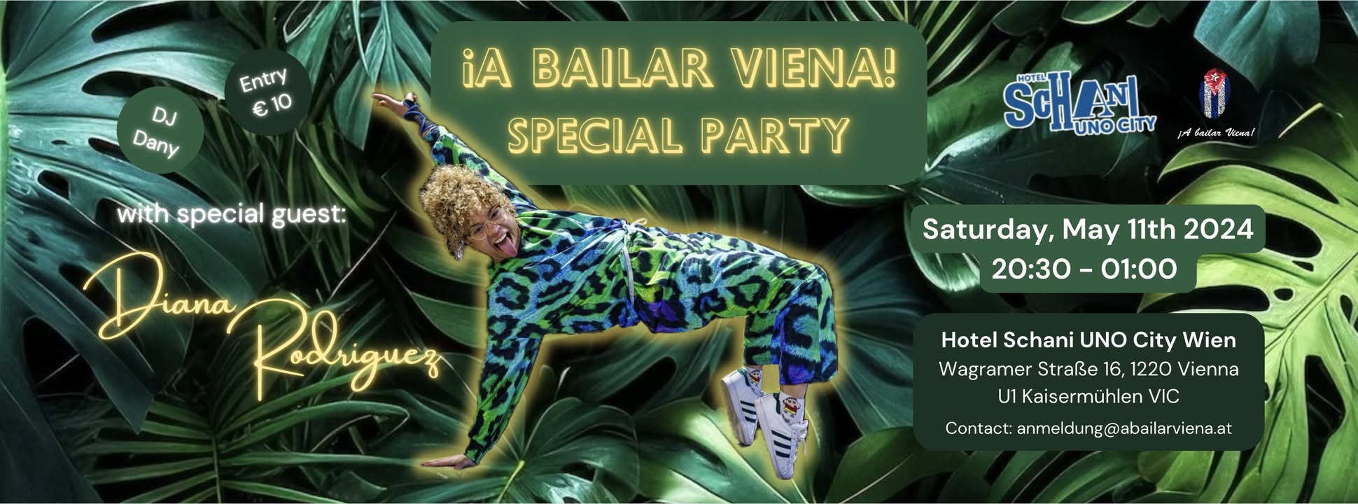 ¡A bailar Viena! Special Party with Diana Rodriguez