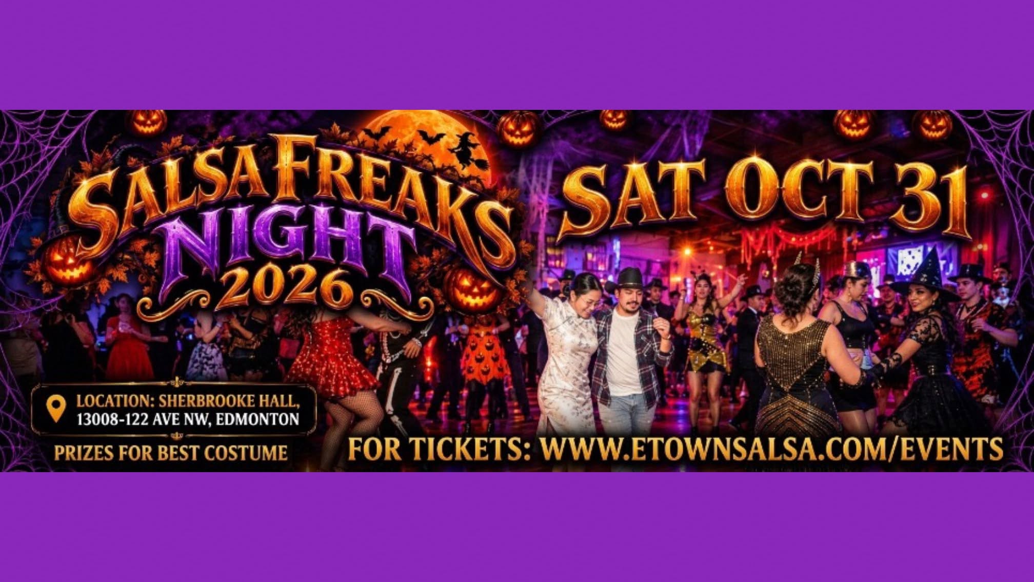 HALLOWEEN LATIN SOCIAL PARTY! "SALSA FREAKS NIGHT"