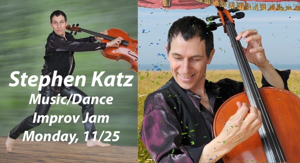 Stephen Katz at Olivier's Music Dance Improv Jam Monday 11 25