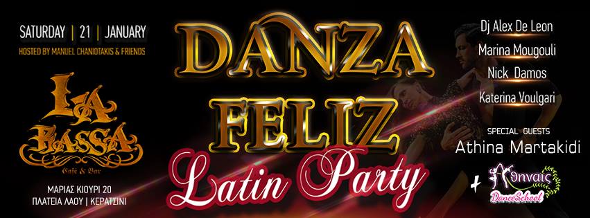 DANZA FELIZ Ft. Αθηναϊς DanceSchooL