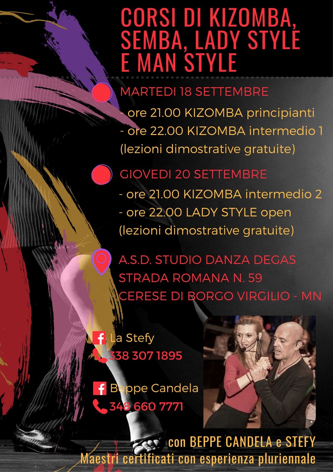 Corsi di Kizomba a Mantova