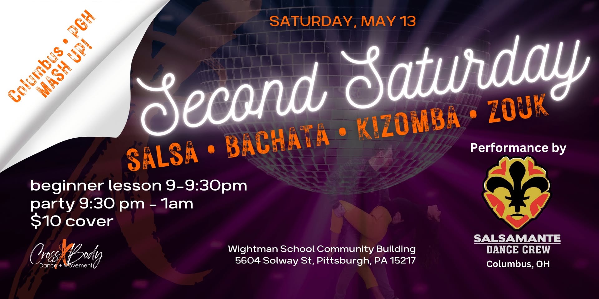 Second Saturday with Salsamante Dance Crew
