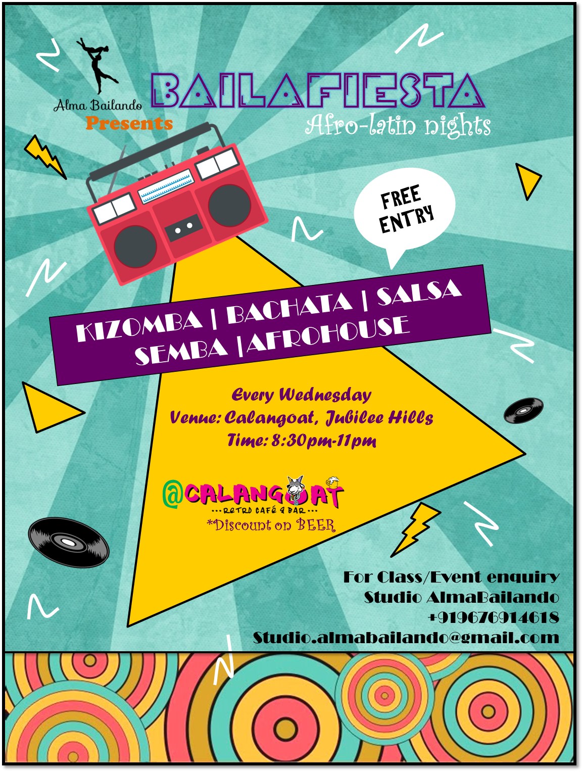 Baila Fiesta Afro-Latin Nights