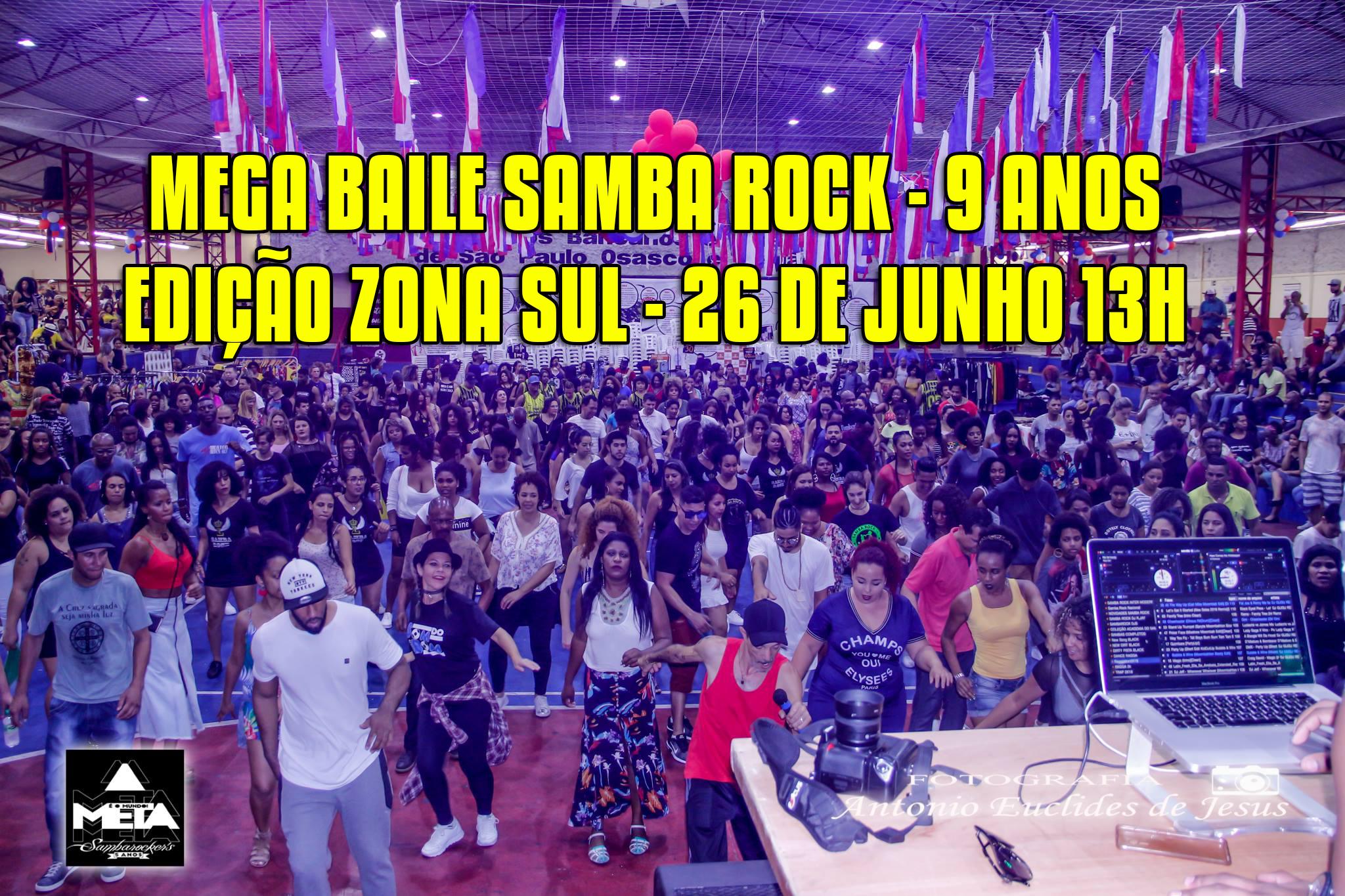 MEGA BAILE SAMBAROCKER'S ZONA SUL 26 6 25 ATRAÇÕES
