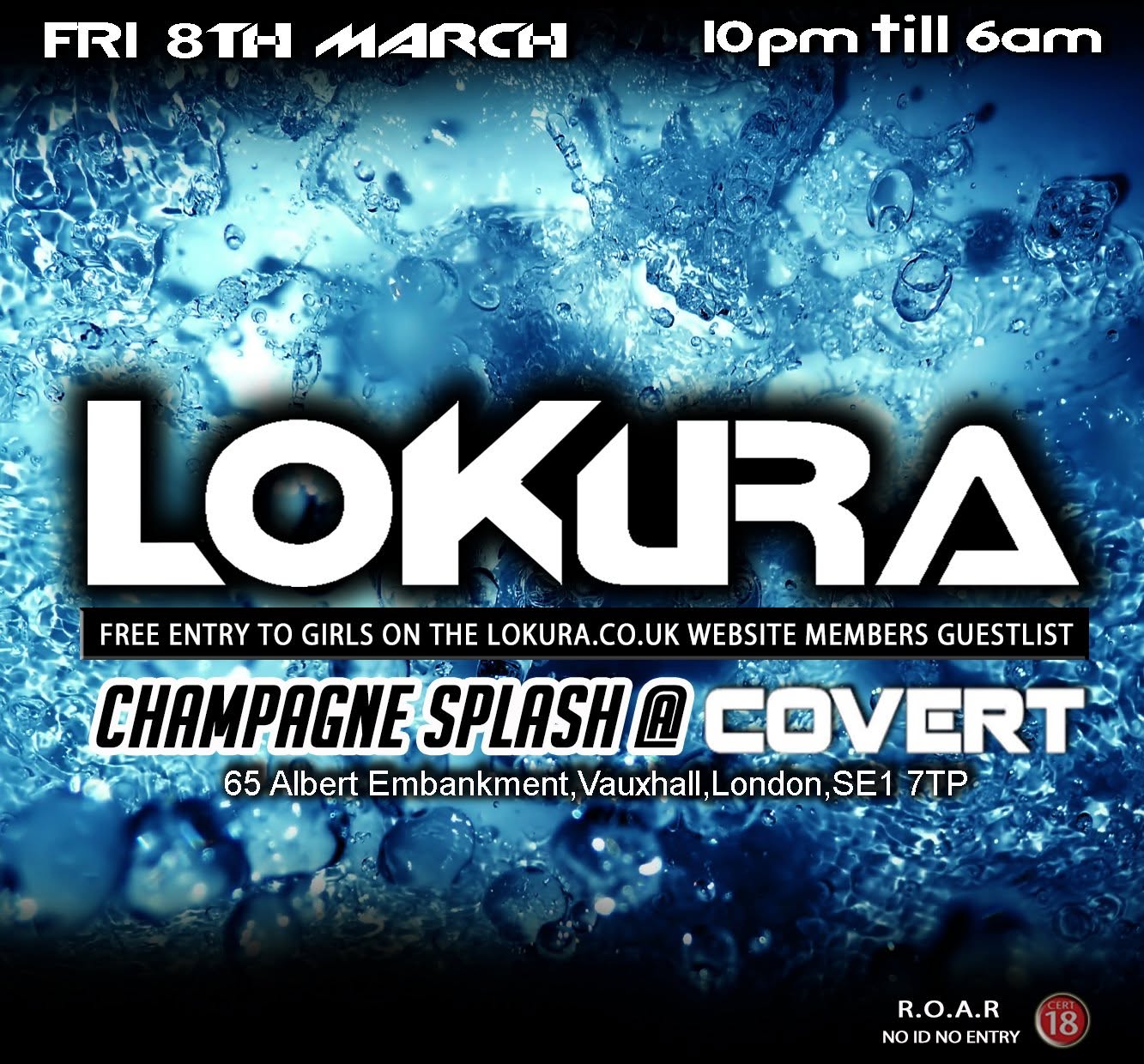 LOKURA CHAMPAGNE SPLASH