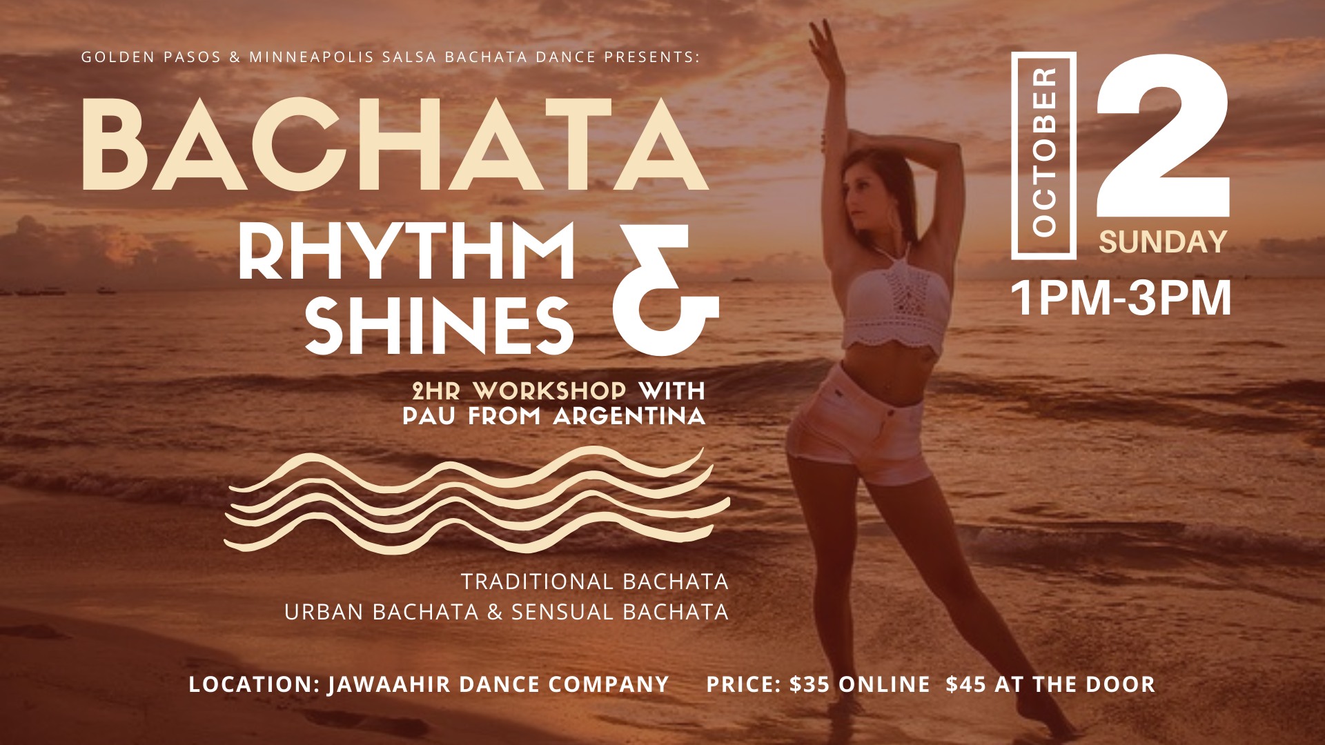 BACHATA RHYTHM & SHINE WORKSHOP