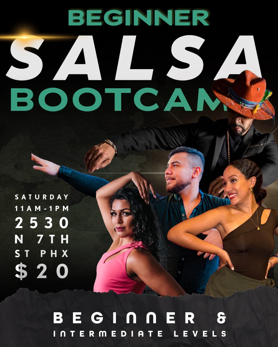 Saturday Beginner Salsa with Phoenix Salsa!