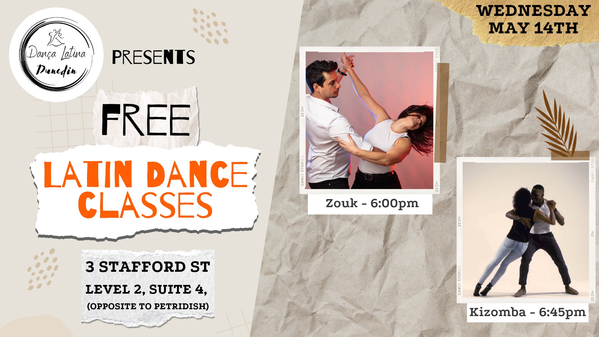 Free Latin Dance Classes