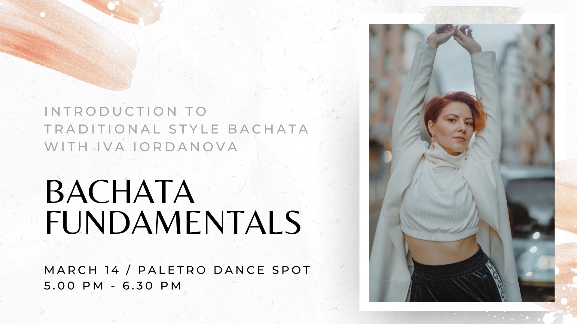Traditional Bachata Fundamentals with Iva