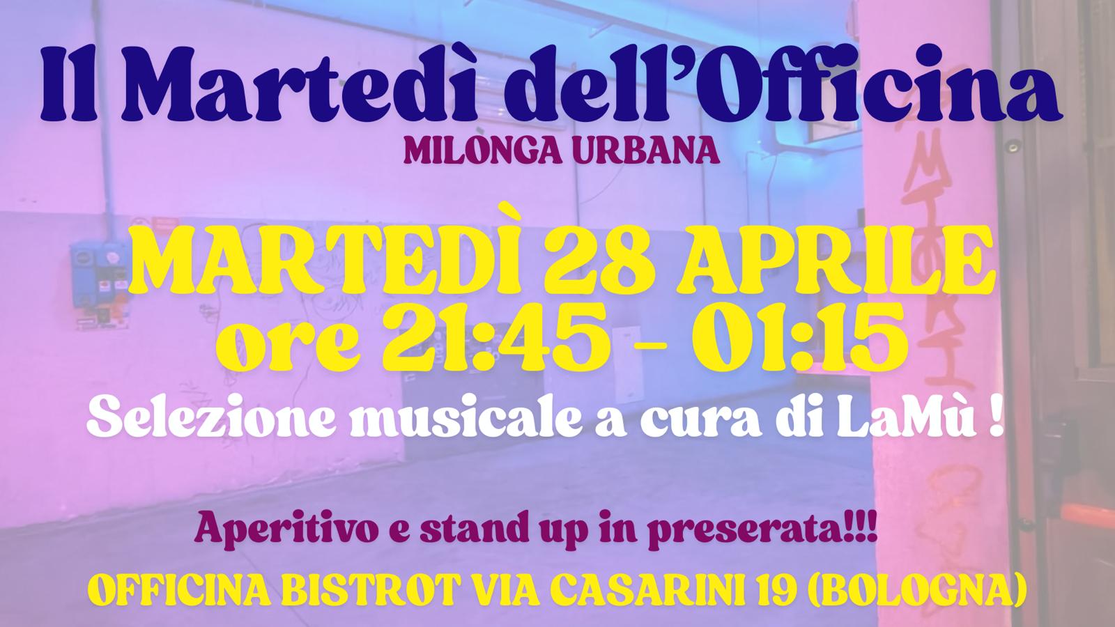 Il martedì dell'Officina - Milonga urbana