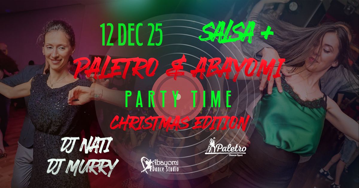 Paletro & Abayomi Christmas Party Time Club Salsa +