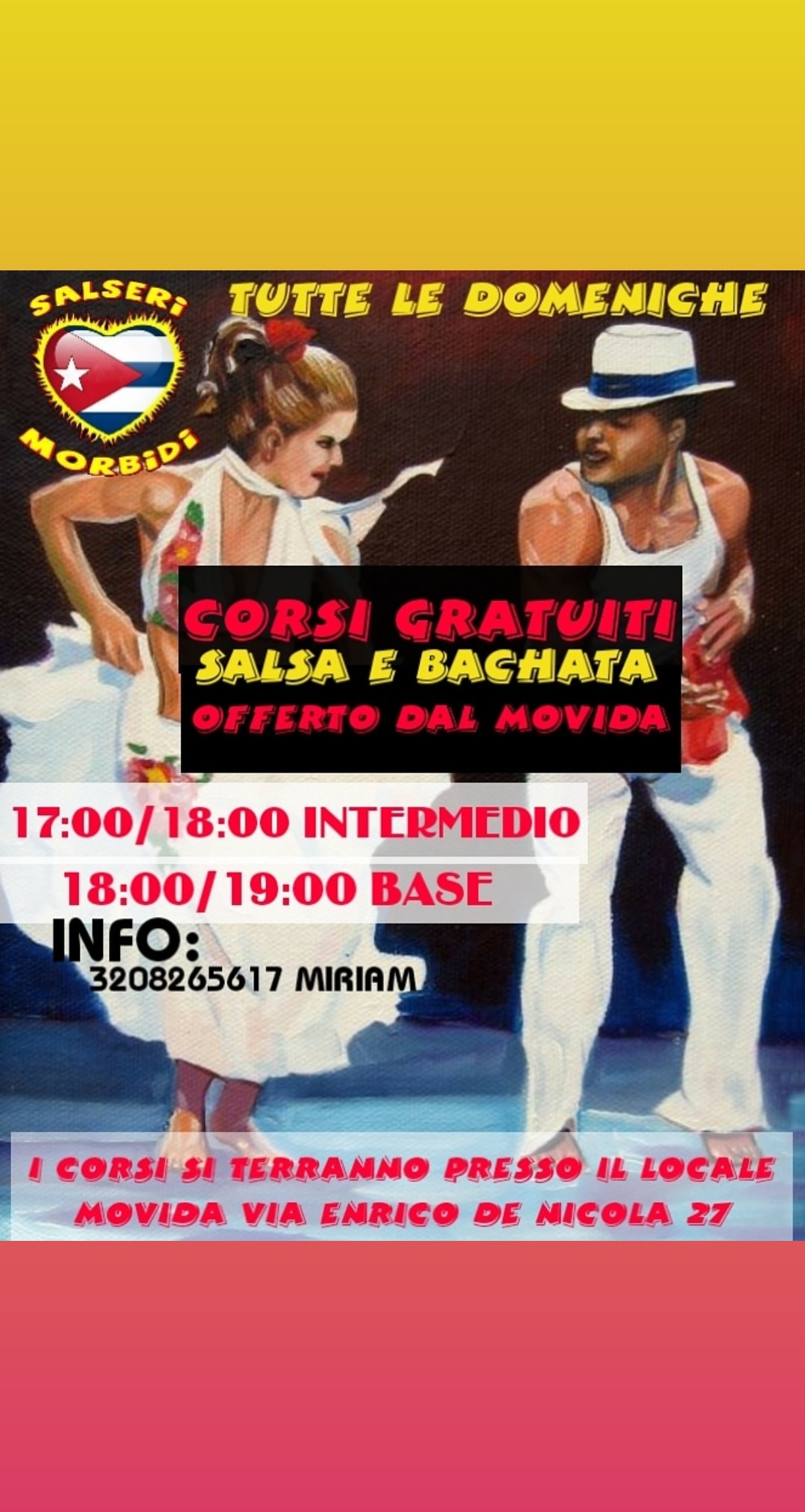 INIZIO CORSI 2019
